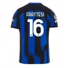 Inter Milan Davide Frattesi #16 Hemmatröja 2023-24 Korta ärmar